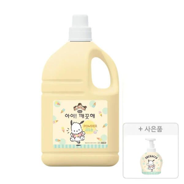 상품 이미지: 아이깨끗해×포차코 대용량 핸드워시, 순, 4.5L, 1개 + 증정(포차코 핸드위시 공용기, 490ml, 1개)