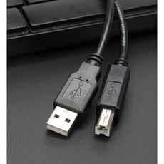 상품 이미지: 프린터 삼성 캐논 hp 호환 USB케이블 복합기 연결 USB 2.0 AB, 1.8m, 1개