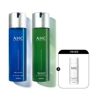 상품 이미지: AHC 온리포맨 올인원 에센스 200ml 2종 중 택1 +(증정)프로샷 에센스 20ml 1개