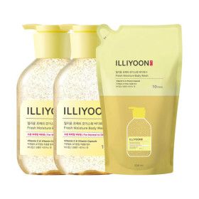 상품 이미지: 일리윤 프레쉬모이스춰 바디워시 500ml 2개 + 500ml 리필