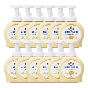 상품 이미지: 아이깨끗해 핸드워시 순향 490ml 본품 용기 12개(1BOX)