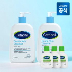 상품 이미지: 세타필 젠틀 스킨 클렌저 473ml 2개+로션 29ml 3개