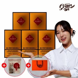 상품 이미지: 골드 카무트효소G 5개월분(2g x 150포) + 쇼핑백 + 파로저당씬칩