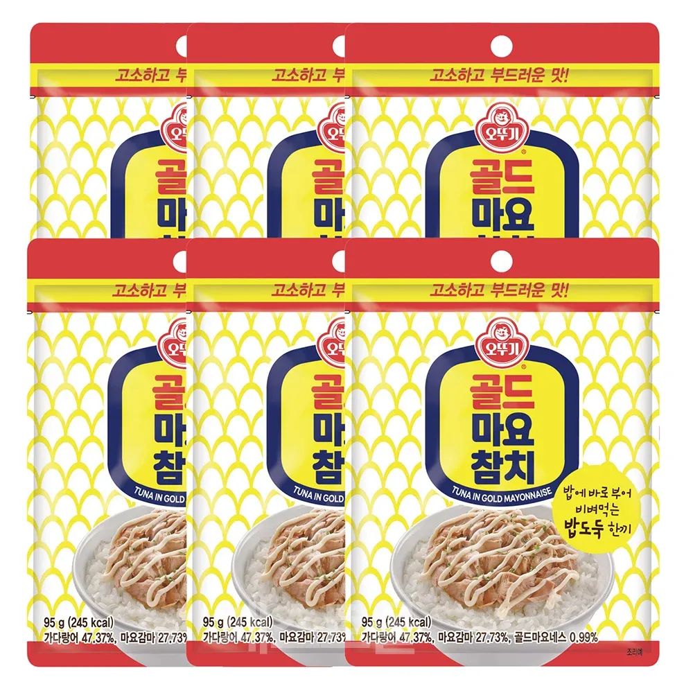 상품 이미지: 오뚜기 골드마요 참치 95g 6개