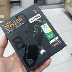 상품 이미지: Western Digital WD BLACK SN8100 M.2 NVMe (1TB)