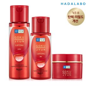 상품 이미지: 하다라보 고쿠쥰 리프팅 3종(로션170ml+밀크140ml+크림50g) (페이스롤러 증정)