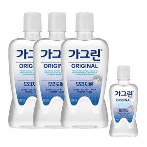 상품 이미지: 가그린 오리지널 820ml 3개 + 250ml 1개