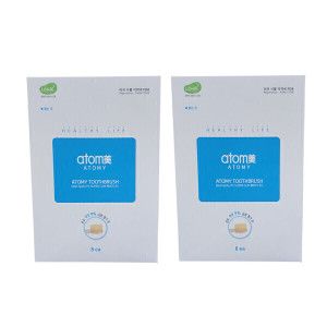 상품 이미지: 애터미 칫솔 8개 (1박스) 2ea(총16개) 무료배송 미세모칫솔