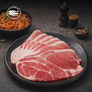 상품 이미지: (신선집중) 누리푸드 미국산 프리미엄 목살과 앞다리살 2KG (250g x 8팩)