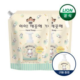 상품 이미지: 아이깨끗해 X포차코 핸드워시 순향 1.8L 2개+포차코 공용기 증정