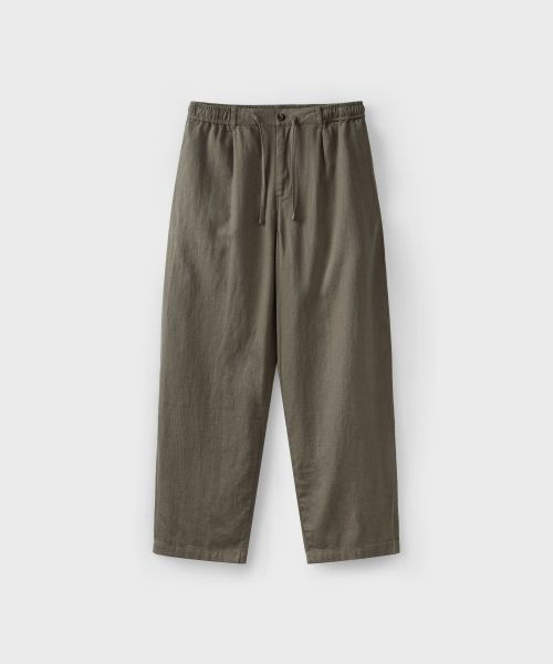 상품 이미지: LINEN EASY PANTS [MUD BEIGE]