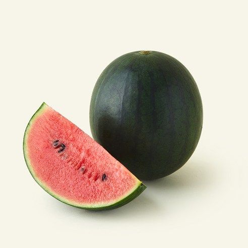 상품 이미지: 한반도 까망 애플수박, 1kg 이상, 1개