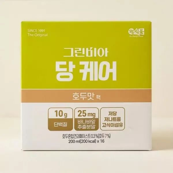 상품 이미지: 정식품 그린비아 당케어 호두맛 200ml*16입*2개