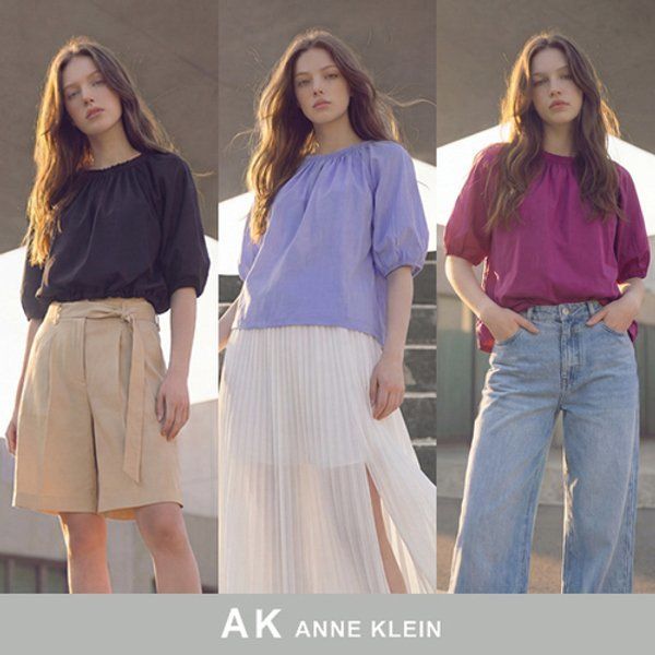 상품 이미지: AK앤클라인 26SS 샤벳 볼륨 블라우스 3종
