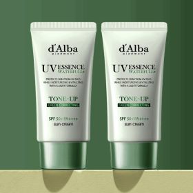 상품 이미지: 달바 클린 티트리 리포좀 톤업 선크림 (그린) 50ml+50ml