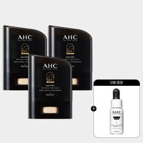 상품 이미지: AHC 마스터즈 에어리치 선스틱 14g 3개 +(증정)프로샷 세럼 5ml