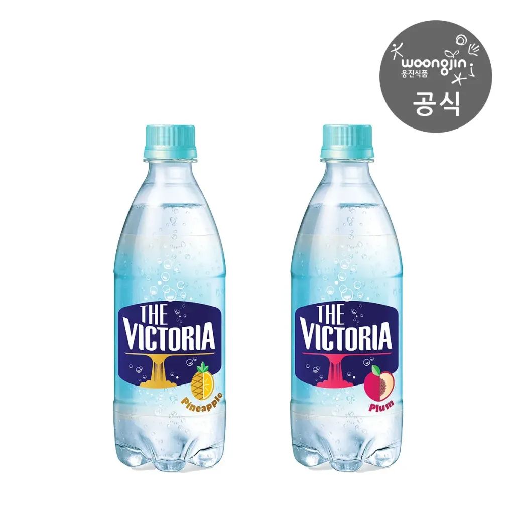 상품 이미지: [웅진식품] 더 빅토리아 탄산음료 파인애플 500mL 20입+ 더 빅토리아 탄산음료 500mL 20입(택1)