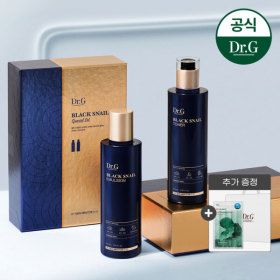 상품 이미지: 닥터지 블랙 스네일 베이직 2종 세트(토너150ml+에멀전150ml) +레드블레미쉬마스크1매(랜덤)+쇼핑백(중)