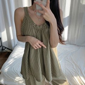 상품 이미지: 시원한 여름잠옷 특가 반팔 나시 상하세트 원피스 파자마 홈웨어 100종 /할인쿠폰/무료배송