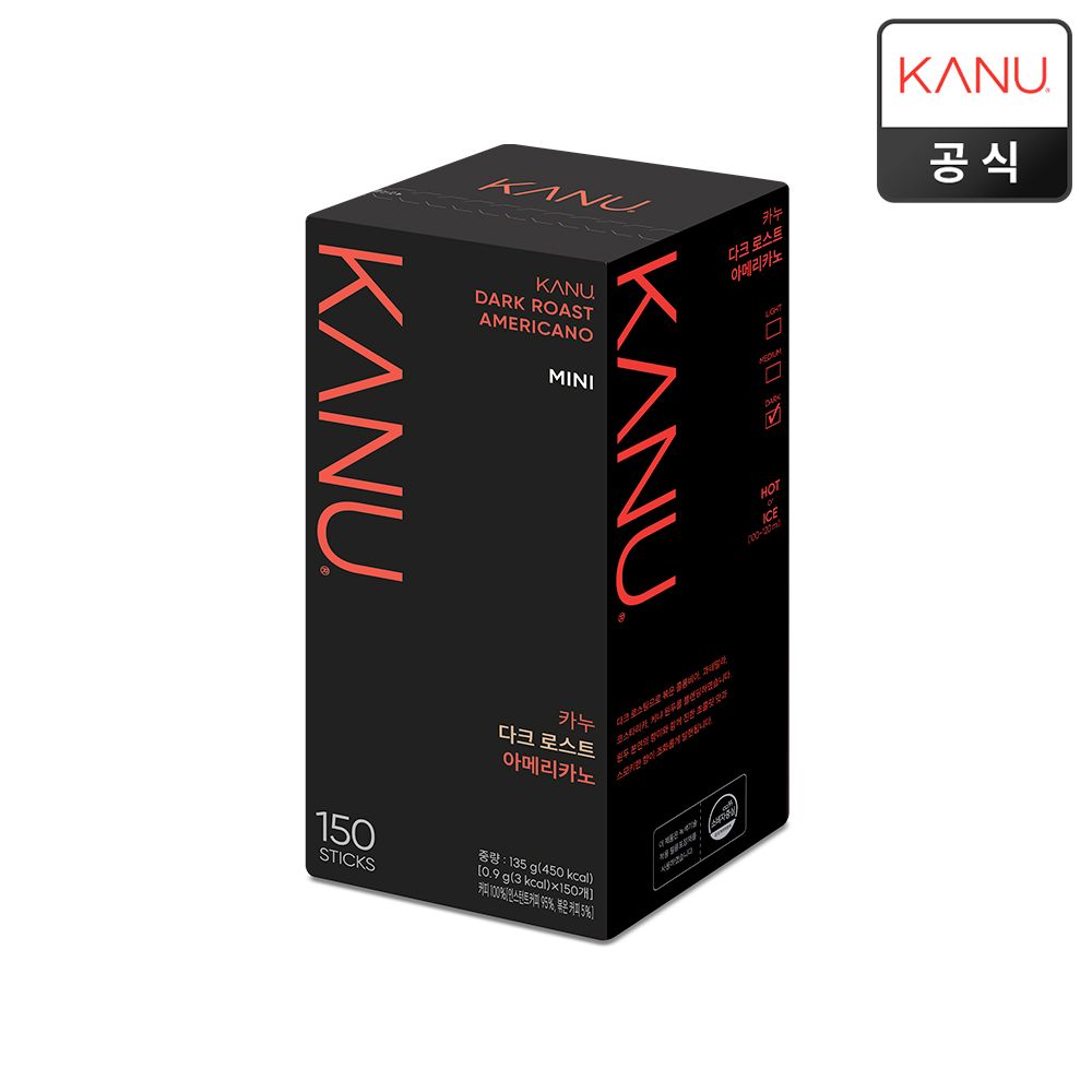상품 이미지: [슈퍼적립] 카누 미니 아메리카노 다크로스트, 150개입, 1개