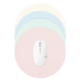 상품 이미지: 레트로 시리즈 파스텔 생활방수 가죽 라운드 마우스 패드 MP-59 노트북 컴퓨터 PC 데스크테리어 패드