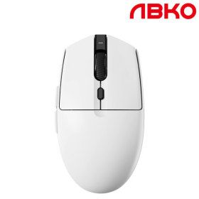 상품 이미지: 앱코 A102 PRO 8K 무선 스탠다드 그립 게이밍 마우스 화이트