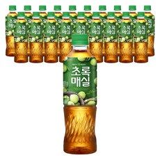 상품 이미지: 초록매실 페트, 500ml, 20개