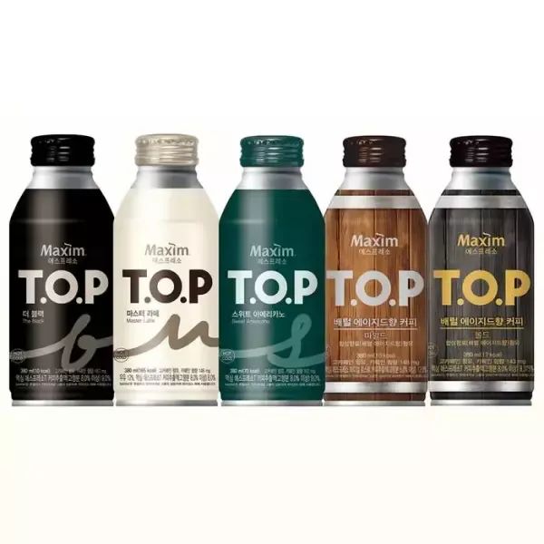 상품 이미지: TOP 티오피 380ml x 24캔/블랙 스위트 라떼 택 1
