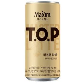 상품 이미지: TOP(마스터라떼) 200ML X 30캔