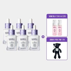 상품 이미지: 파로 유리 앰플 6병 50ml) + 버블에센스토너150ml) 2병 + 휴대용 테디백