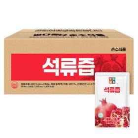 상품 이미지: 석류즙 100포 실속형 석류 원액 주스