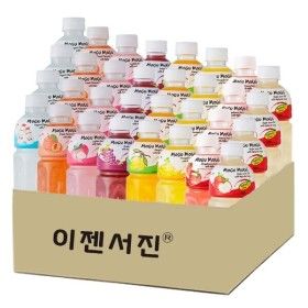 상품 이미지: (서진프리미엄) 모구모구 12종혼합 320ml 2개씩 총 24개 피치리치망고파인사과딸기자몽샤인레몬포도요거멜론