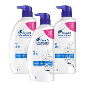 상품 이미지: 헤드앤숄더 딥클린 샴푸 850ml 3개  + 증정