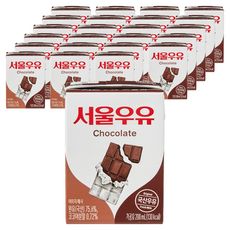 상품 이미지: 서울우유 초코 우유, 200ml, 24개