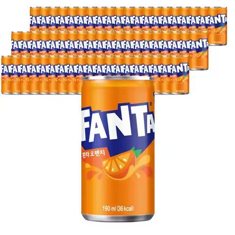 상품 이미지: 환타 오렌지 190ml X 60캔 탄산 음료수