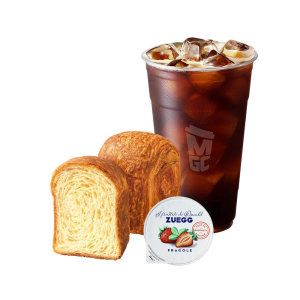 상품 이미지: (메가MGC커피) 버터버터 뜯어먹는 식빵 (ICE)브런치 세트