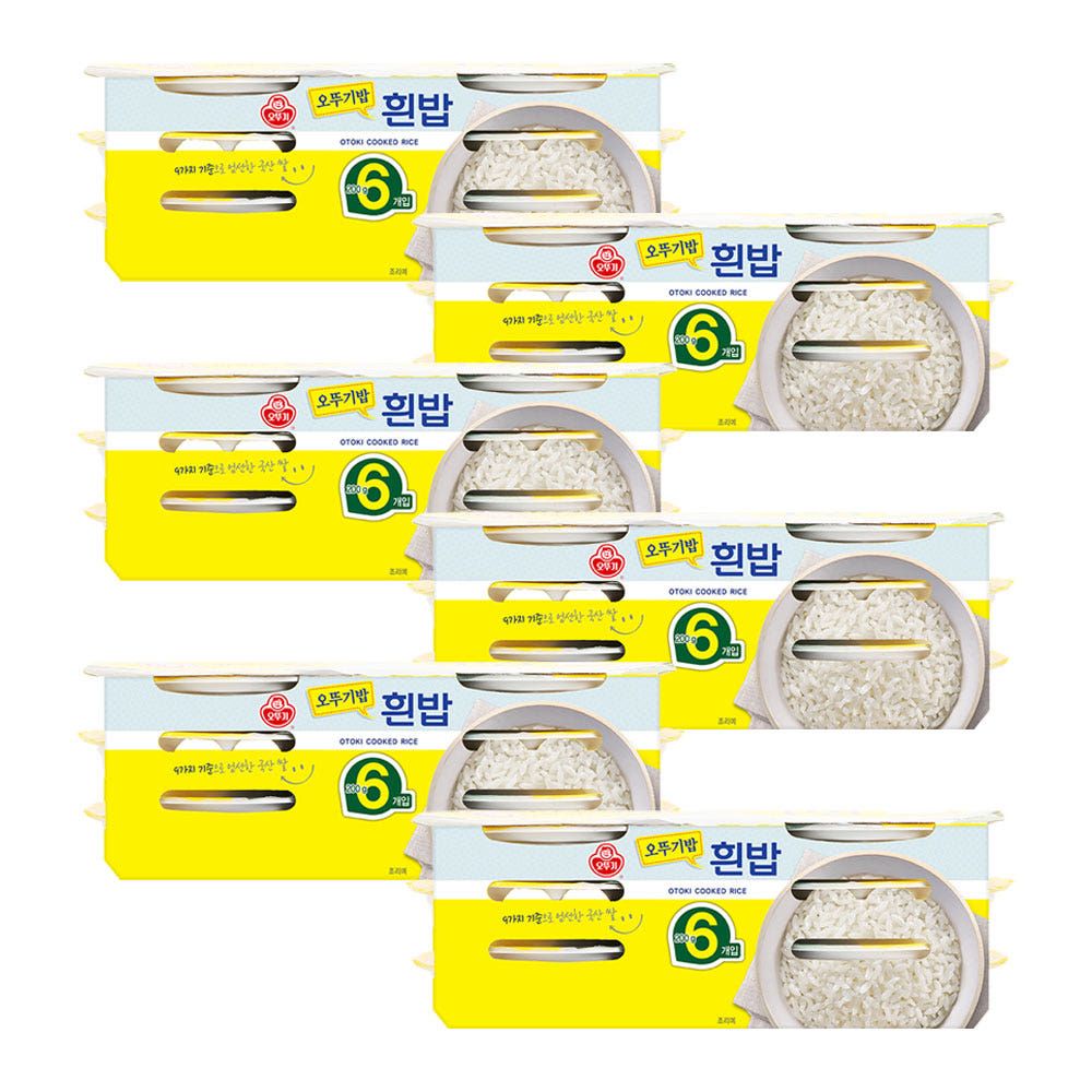 상품 이미지: 오뚜기 맛있는 오뚜기밥 흰밥 200g, 36개