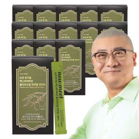 상품 이미지: 뉴밋 유기농 엑스트라버진 올리브오일 100% 14박스 스틱 피쿠알 단일품종 스페인산