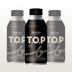 상품 이미지: 티오피 더블랙 380ml  x 24캔(1박스) 맥심 커피음료