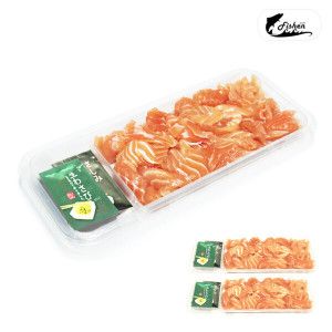 상품 이미지: 피쉬앤 막썰어 바로먹는 연어회 250g 3팩세트