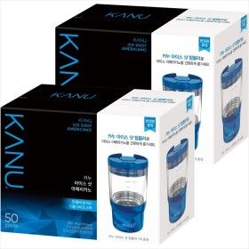 상품 이미지: 카누 아이스샷 아메리카노 50T+텀블러x2개/2세트구매시 1000원 할인X넉넉한 유통기한
