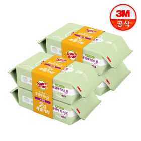 상품 이미지: (최종 7420원) 표준형 베이직 물걸레 청소포 실속형 160매 외 3M 베스트 청소용품 모음
