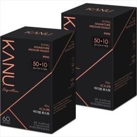 상품 이미지: 카누 미니 시그니처 미디엄 로스트 60Tx2개/2세트구매시 1000원 할인X넉넉한 유통기한