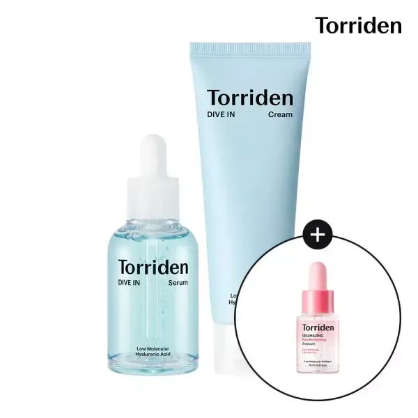 상품 이미지: [2종세트] 다이브인 세럼 50ml+[NEW]다이브인 크림 80ml (+모공앰플10 ml)