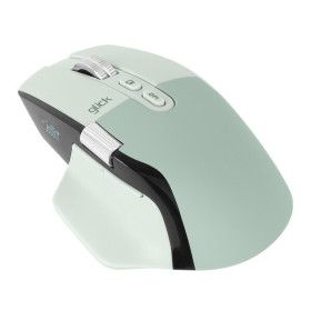 상품 이미지: 지클릭커 휠마스터 매크로 OP175 LCD 하프버티컬 무한 가로휠 무선 블루투스 무소음 마우스 그린