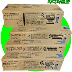 상품 이미지: Apeosprint C5570 C5570GK 프린터 정품 검정 칼라 토너 카트리지 CT203875 4색 /세트구매
