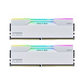 상품 이미지: 서린공식 ESSENCORE KLEVV DDR5-6000 CL30 CRAS V RGB WHITE 패키지 서린 (64GB(32Gx2))