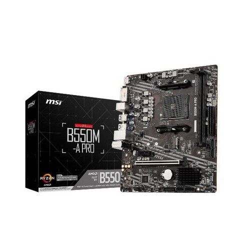 상품 이미지: MSI B550M-A PRO