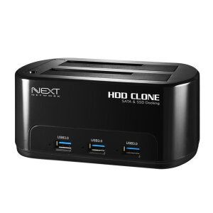 상품 이미지: USB3.0 TYPEC2베이하드도킹스테이션 NEXT-651DCU3 HUB