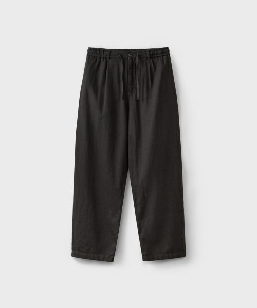 상품 이미지: LINEN EASY PANTS [MUD BROWN]